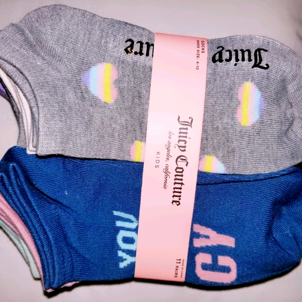 JUICY COUTURE GIRLS SOCK PACK